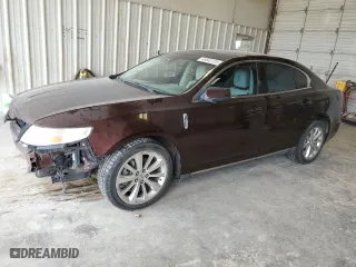 2009 Lincoln MKS with VIN 1LNHM94R69G606262, listed as a Copart auction lot 48542225 with 140434 miles and Clean Title. Bid and sale history available at carsss.com. Image 1.