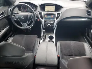 2020 Acura TLX w/A-Spec Pkg with VIN 19UUB1F69LA008367, listed as a Copart auction lot 49855775 with 94,649 mi miles and Salvage title. Bid and sale history available at DreamBid. Image 8.