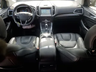 2017 Ford Edge Titanium with VIN 2FMPK3K80HBC69716, listed as a Copart auction lot 44127295 with 105,245 mi miles and Salvage Title. Bid and sale history available at carsss.com. Image 8.