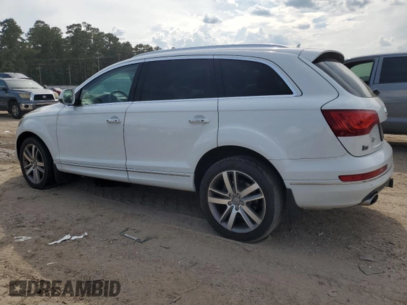 2013 Audi Q7 3.0L TDI Prestige with VIN WA1VMBFE9DD013699, listed as a Copart auction lot 69283894 with 0 mi miles and Salvage Title. Bid and sale history available at carsss.com. Image 2.