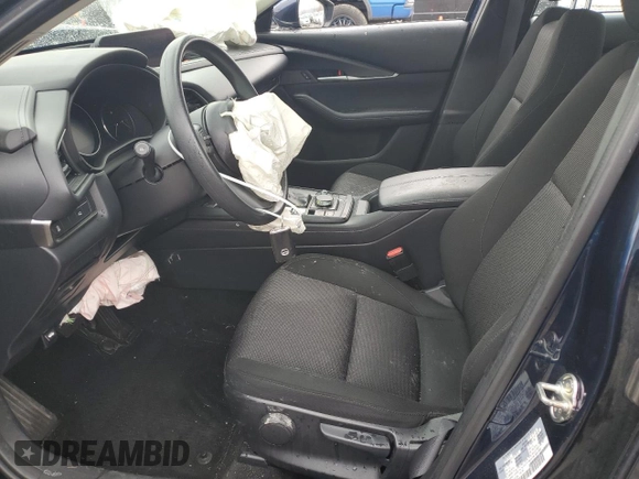 2022 Mazda CX-30 S with VIN 3MVDMBAL7NM418164, listed as a Copart auction lot 41493465 with 28,646 mi miles and Salvage title. Bid and sale history available at DreamBid. Image 7.