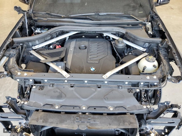 2019 BMW X7 xDrive40i with VIN 5UXCW2C58KL081960, listed as a Copart auction lot 46774765 with 118,886 mi miles and Salvage Title. Bid and sale history available at carsss.com. Image 12.