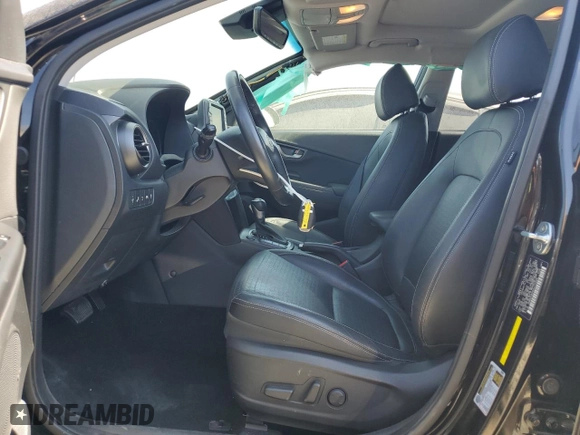 2018 Hyundai Kona Ultimate with VIN KM8K53A50JU172394, listed as a Copart auction lot 62982974 with 50,618 mi miles and Salvage Title. Bid and sale history available at carsss.com. Image 7.