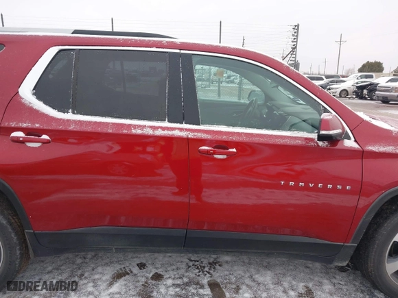 2018 Chevrolet Traverse LT Leather with VIN 1GNERHKW5JJ226081, listed as a IAAI auction lot 41281579 with 87,169 mi miles. Bid and sale history available at carsss.com. Image 13.