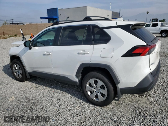 2019 Toyota RAV4 LE with VIN 2T3H1RFV2KC009757, listed as a Copart auction lot 52981425 with 126,766 mi miles and Salvage Title. Bid and sale history available at carsss.com. Image 2.