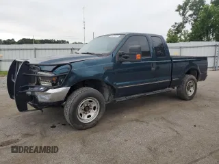 1999 Ford F-250 XL with VIN 1FTNX20FXXEA40858, listed as a Copart auction lot 63296925 with 368,565 mi miles and Salvage title. Bid and sale history available at DreamBid. Image 1.