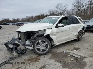 2017 Mercedes-Benz GLE 350 z VIN 4JGDA5HB7HA965487, wystawiony jako Copart lot #51161165 z przebiegiem 79 540 mil mil oraz Szkoda całkowita • Salvage title. Historia ofert i sprzedaży dostępna na DreamBid. Obrazek 1.