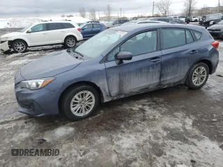 2017 Subaru Impreza with VIN 4S3GTAE63H3720749, listed as a Copart auction lot 46795555 with 82,439 mi miles and Salvage title. Bid and sale history available at DreamBid. Image 1.