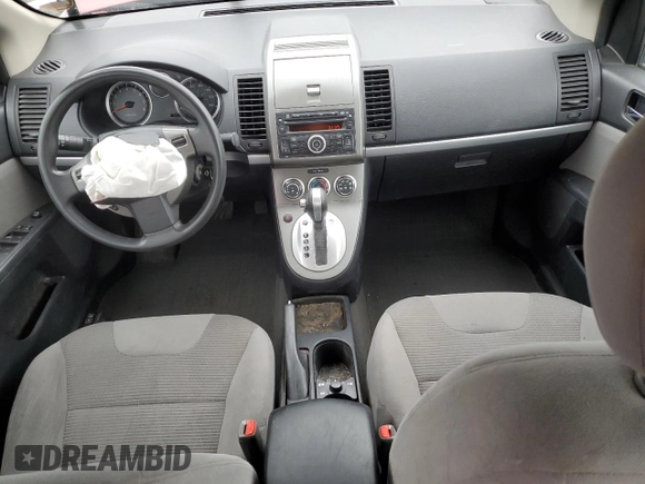 2012 Nissan Sentra S with VIN 3N1AB6AP8CL740760, listed as a Copart auction lot 48600245 with 128,654 mi miles and Salvage Title. Bid and sale history available at DreamBid. Image 8.