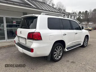 2011 Lexus LX 570 with VIN JTJHY7AX9B4071559, listed as a IAAI auction lot 41860921 with 201,449 mi miles and . Bid and sale history available at DreamBid. Image 4.