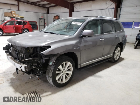 2011 Toyota Highlander Limited with VIN JTEDC3EH6B2001004, listed as a Copart auction lot 48986625 with 249,741 mi miles and Salvage title. Bid and sale history available at DreamBid. Image 1.