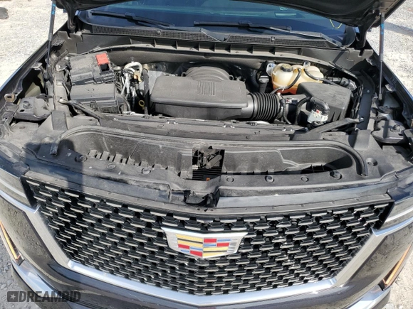 2022 Cadillac Escalade RWD Premium Luxury with VIN 1GYS3BKL9NR361064, listed as a Copart auction lot 45357045 with 56,950 mi miles and Salvage Title. Bid and sale history available at carsss.com. Image 12.