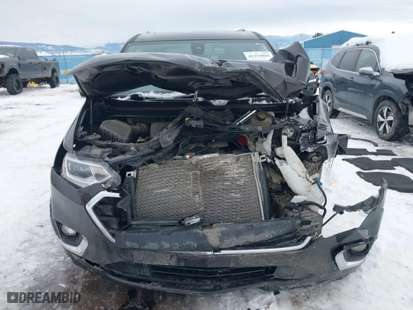 2018 Chevrolet Traverse High Country with VIN 1GNEVKKW8JJ176544, listed as a IAAI auction lot 41254016 with 1 mi miles. Bid and sale history available at carsss.com. Image 12.