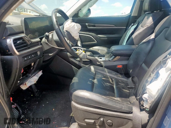 2024 Kia Telluride S with VIN 5XYP64GC5RG417254, listed as a Copart auction lot 57862445 with 34,912 mi miles and Salvage title. Bid and sale history available at DreamBid. Image 7.