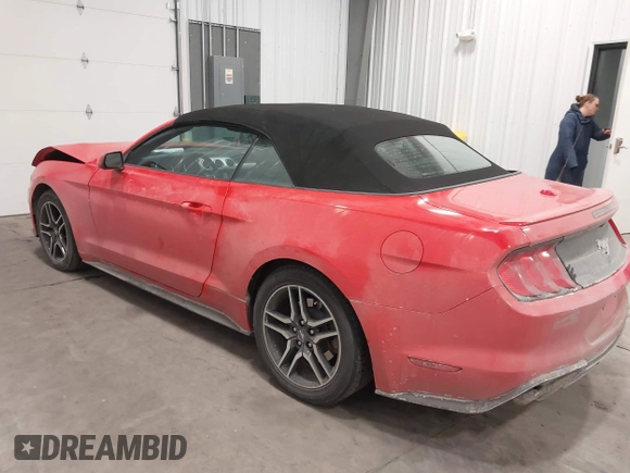 2022 Ford Mustang EcoBoost with VIN 1FATP8UH6N5106282, listed as a IAAI auction lot 41410747 with 88,187 mi miles. Bid and sale history available at carsss.com. Image 3.