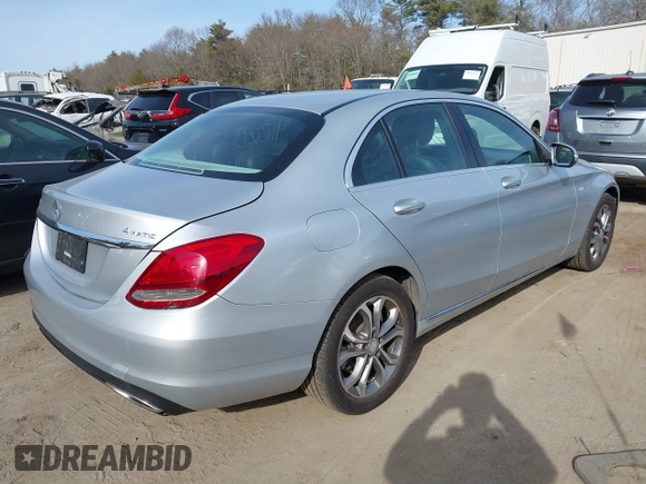 2015 Mercedes-Benz C 300 Luxury with VIN 55SWF4KBXFU077028, listed as a IAAI auction lot 41728293 with 149,131 mi miles and . Bid and sale history available at DreamBid. Image 4.