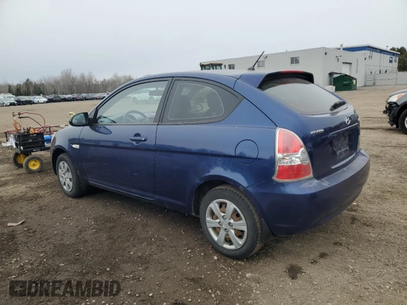2009 Hyundai Accent Man L with VIN KMHCN35C39U129340, listed as a Copart auction lot 52507145 with 197,075 mi miles and Clean Title. Bid and sale history available at carsss.com. Image 2.