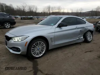 2015 BMW 4 Series 428i xDrive z VIN WBA3N9C53FK247937, wystawiony jako Copart lot #47794225 z przebiegiem 103 490 mil mil oraz Szkoda całkowita • Salvage title. Historia ofert i sprzedaży dostępna na DreamBid. Obrazek 1.