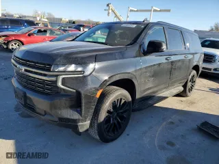 2022 Chevrolet Suburban RST with VIN 1GNSKEKT8NR220309, listed as a Copart auction lot 83463054 with 47,041 mi miles and Salvage Title. Bid and sale history available at carsss.com. Image 1.