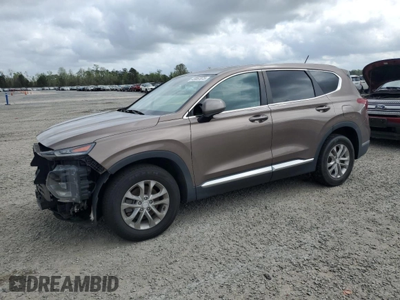 2020 Hyundai Santa Fe SE with VIN 5NMS2CAD2LH229290, listed as a Copart auction lot 49957075 with 97,938 mi miles and Salvage Title. Bid and sale history available at DreamBid. Image 1.