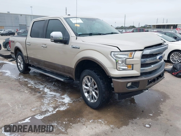2017 Ford F-150 XL with VIN 1FTEW1EF8HKD80633, listed as a IAAI auction lot 41603566 with 122,028 mi miles. Bid and sale history available at carsss.com. Image 1.
