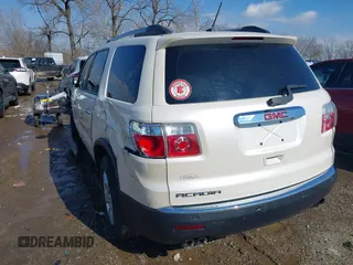 2012 GMC Acadia SLE with VIN 1GKKRPED0CJ151734, listed as a IAAI auction lot 41675616 with 160,872 mi miles. Bid and sale history available at carsss.com. Image 3.