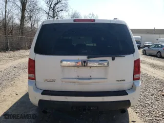 2009 Honda Pilot Touring with VIN 5FNYF38839B007228, listed as a Copart auction lot 48707615 with 0 mi miles and Salvage Title. Bid and sale history available at carsss.com. Image 6.