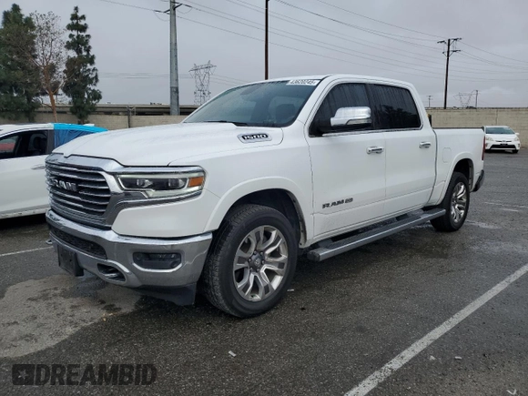 2020 Ram 1500 with VIN 1C6RREKG4LN401571, listed as a Copart auction lot 43620245 with 99,979 mi miles and Salvage title. Bid and sale history available at DreamBid. Image 1.