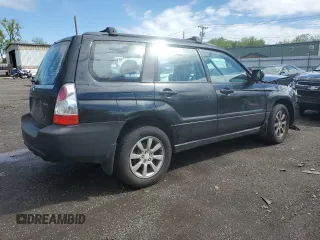 2007 Subaru Forester X with VIN JF1SG65627H725217, listed as a Copart auction lot 55703225 with Not provided miles and Salvage title. Bid and sale history available at DreamBid. Image 3.