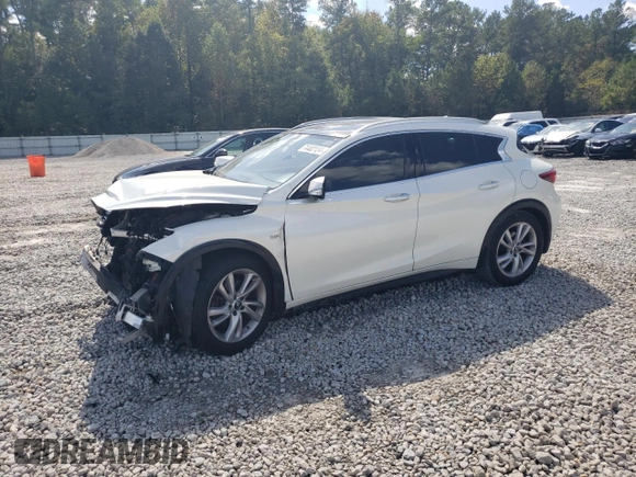 2019 Infiniti QX30 Luxe with VIN SJKCH5CP8KA011169, listed as a Copart auction lot 74402124 with 80,377 mi miles and Salvage title. Bid and sale history available at DreamBid. Image 1.