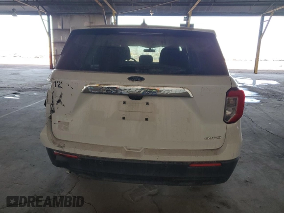 2021 Ford Explorer with VIN 1FMSK8BB8MGA72959, listed as a Copart auction lot 42185795 with 59,710 mi miles and Salvage Title. Bid and sale history available at carsss.com. Image 6.