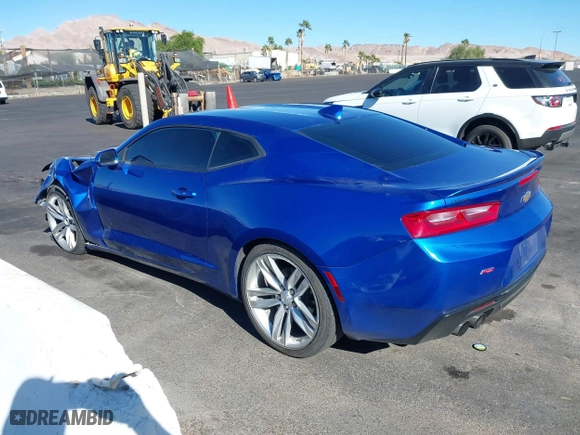 2016 Chevrolet Camaro 2LT with VIN 1G1FD1RSXG0148944, listed as a IAAI auction lot 40783311 with 56,208 mi miles. Bid and sale history available at carsss.com. Image 3.