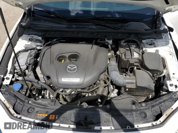 2021 Mazda 3 2.5 Turbo with VIN JM1BPBAY5M1308950, listed as a Copart auction lot 87502495 with 62,843 mi miles and Salvage Title. Bid and sale history available at DreamBid. Image 11.