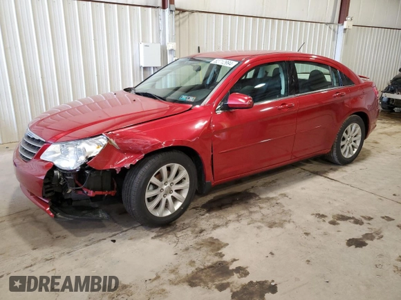 2010 Chrysler Sebring Limited with VIN 1C3CC5FB5AN146719, listed as a Copart auction lot 82712994 with 52,774 mi miles and Salvage Title. Bid and sale history available at carsss.com. Image 1.