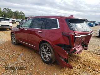 2023 Cadillac XT6 Premium Luxury with VIN 1GYKPERS0PZ179033, listed as a Copart auction lot 42853465 with 26,321 mi miles and Salvage Title. Bid and sale history available at DreamBid. Image 2.