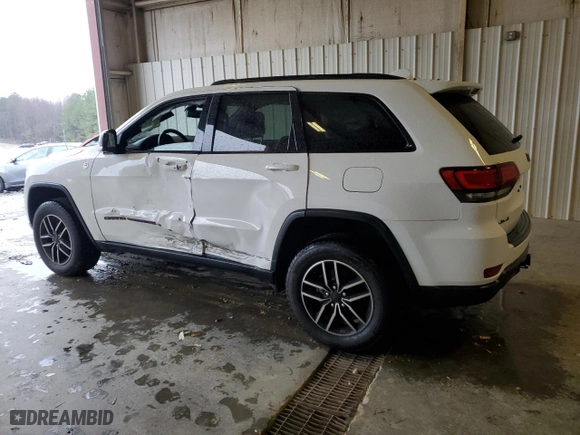2019 Jeep Grand Cherokee Trailhawk with VIN 1C4RJFLG7KC553665, listed as a Copart auction lot 45095485 with 134,533 mi miles and Salvage Title. Bid and sale history available at carsss.com. Image 2.