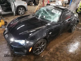 2018 Mazda MX-5 Miata RF Grand Touring with VIN JM1NDAM77J0204898, listed as a Copart auction lot 45370995 with 66,465 mi miles and Salvage Title. Bid and sale history available at carsss.com. Image 1.