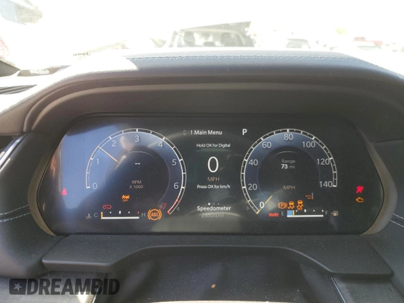 2022 Jeep Grand Cherokee Overland with VIN 1C4RJKDG0N8561055, listed as a Copart auction lot 53207195 with 23,504 mi miles and Salvage title. Bid and sale history available at DreamBid. Image 9.