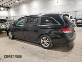 2015 Honda Odyssey EX-L with VIN 5FNRL5H69FB098699, listed as a Copart auction lot 53849785 with 134,800 mi miles and Clean Title. Bid and sale history available at DreamBid. Image 2.