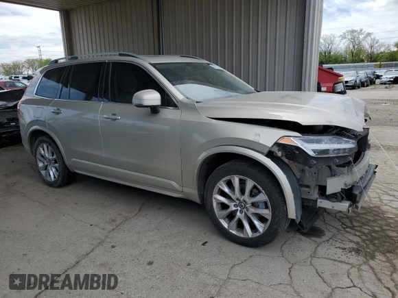 2016 Volvo XC90 T6 Momentum with VIN YV4A22PK3G1061684, listed as a Copart auction lot 56065185 with 186,471 mi miles and Salvage title. Bid and sale history available at DreamBid. Image 4.
