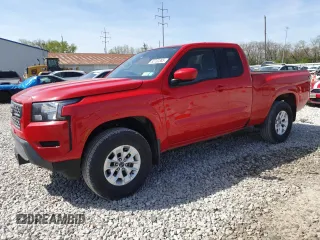 2024 Nissan Frontier S with VIN 1N6ED1CM7RN653551, listed as a Copart auction lot 52732385 with 23,177 mi miles and Salvage Title. Bid and sale history available at carsss.com. Image 1.