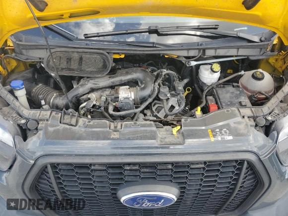 2023 Ford Transit Cargo with VIN 1FTBR1X81PKA74025, listed as a Copart auction lot 66054085 with 48,053 mi miles and Salvage title. Bid and sale history available at DreamBid. Image 11.
