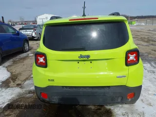 2017 Jeep Renegade Altitude with VIN ZACCJABB9HPF84211, listed as a IAAI auction lot 41595512 with 68,577 mi miles and . Bid and sale history available at DreamBid. Image 17.