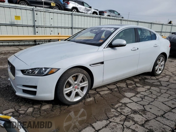 2018 Jaguar XE 25t Prestige with VIN SAJAK4FX4JCP37990, listed as a Copart auction lot 43446104 with 85,831 mi miles. Bid and sale history available at carsss.com. Image 1.