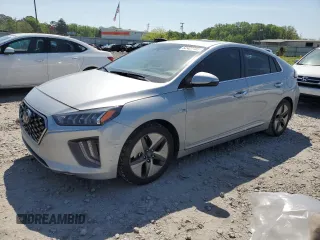2020 Hyundai Ioniq Limited z VIN KMHC05LC3LU209838, wystawiony jako Copart lot #52427185 z przebiegiem 59 848 mil mil oraz Szkoda całkowita • Salvage title. Historia ofert i sprzedaży dostępna na DreamBid. Obrazek 1.