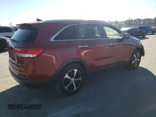 2017 Kia Sorento EX with VIN 5XYPHDA15HG276783, listed as a Copart auction lot 87602165 with 127,135 mi miles and Salvage Title. Bid and sale history available at carsss.com. Image 3.