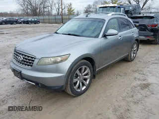 2006 Infiniti FX with VIN JNRAS08W06X210282, listed as a IAAI auction lot 41497917 with 215,200 mi miles and . Bid and sale history available at carsss.com. Image 2.