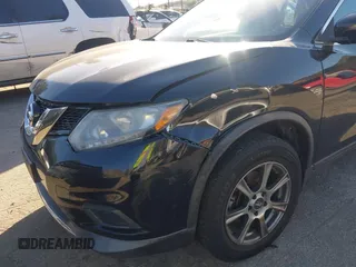 2016 Nissan Rogue SV with VIN KNMAT2MT9GP608421, listed as a IAAI auction lot 41646149 with 69,370 mi miles and . Bid and sale history available at DreamBid. Image 6.