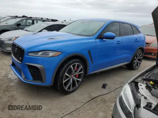 2023 Jaguar F-Pace SVR with VIN SADCZ2EE7PA704045, listed as a Copart auction lot 75995704 with Not Provided miles and Non Repairable. Bid and sale history available at DreamBid. Image 1.