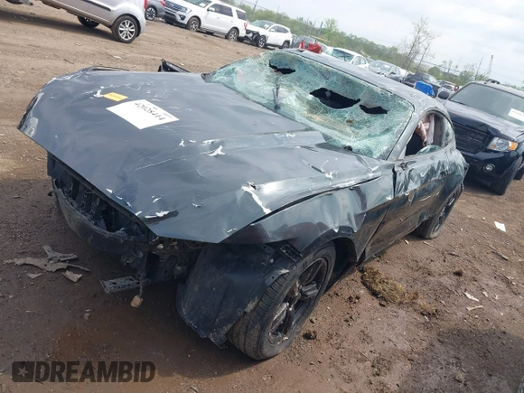 2015 Ford Mustang V6 with VIN 1FA6P8AMXF5369181, listed as a IAAI auction lot 42028414 with 88,344 mi miles and . Bid and sale history available at DreamBid. Image 2.